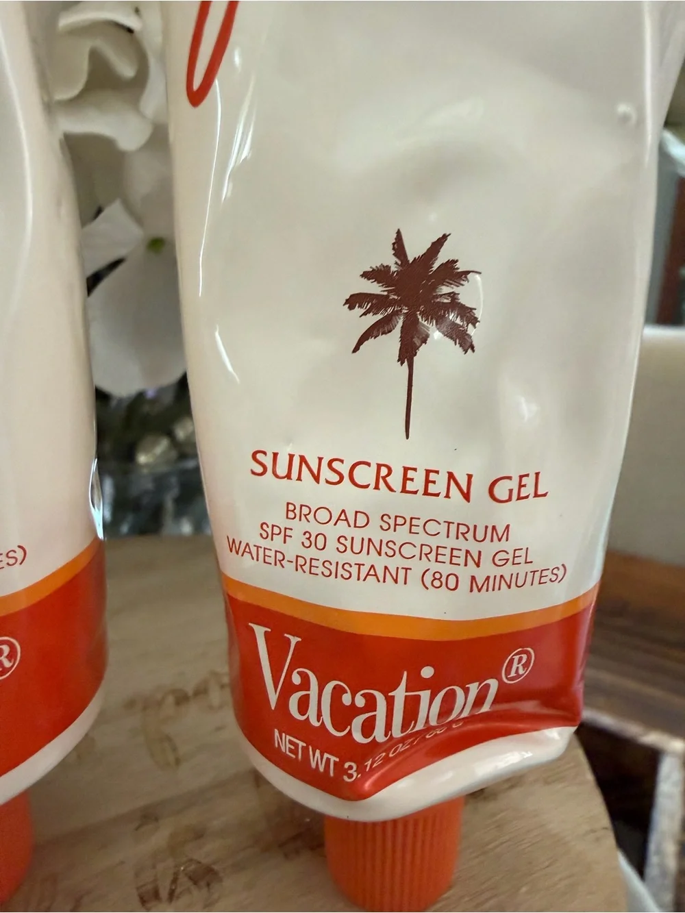 2 🍊Vacation Orange Gelee Sunscreen SPF 30 gel 3.12 oz new sealed no box lot of 2